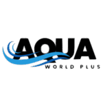black and blue aqua pure pools logo 2